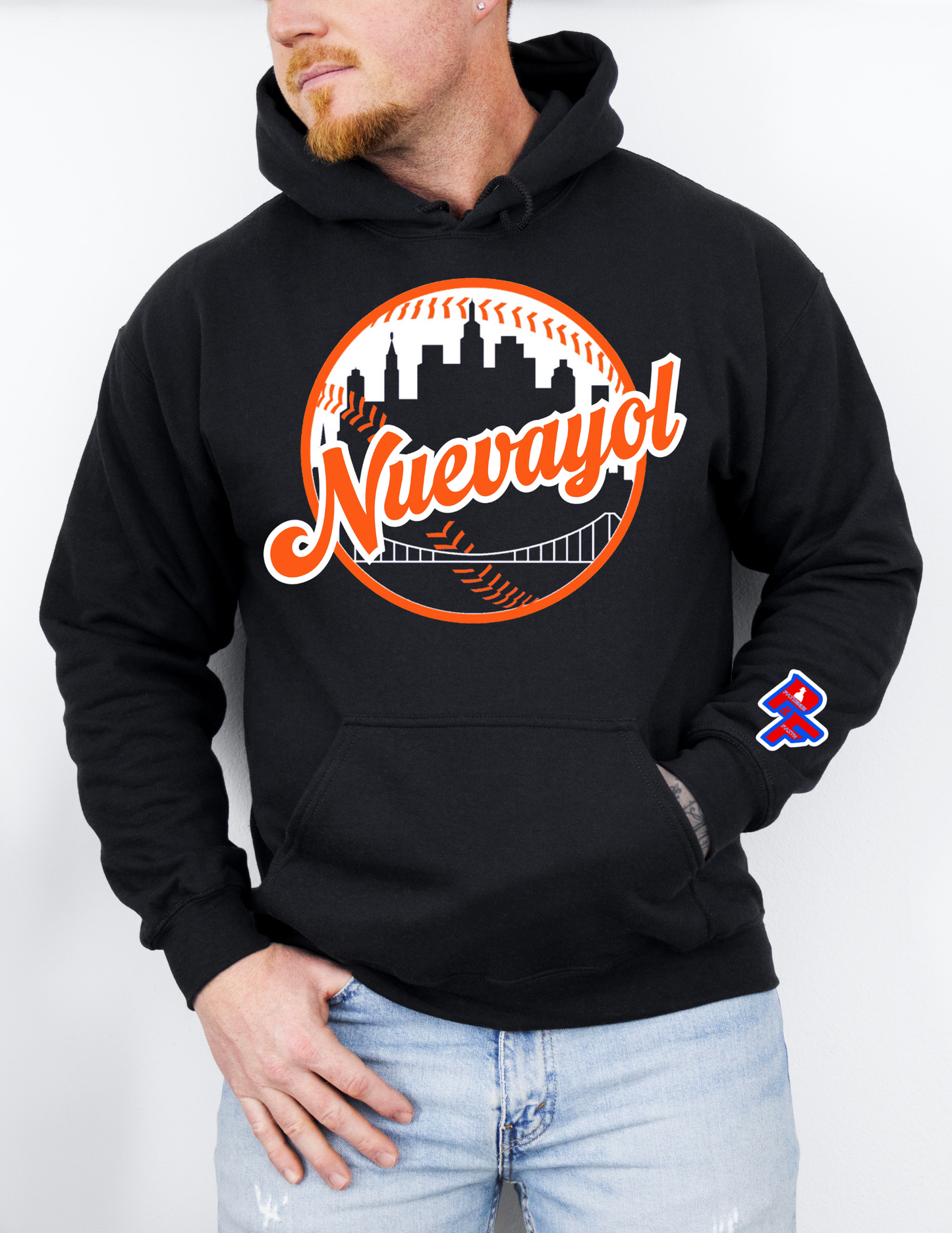 Nuevayol Patience and Faith NYM Theme Hoodie LIMITED EDITION