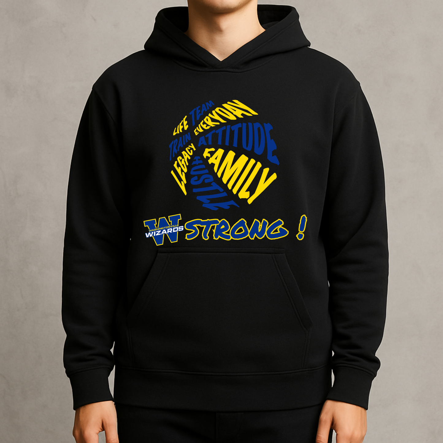 Wizard Strong Hoodie youth