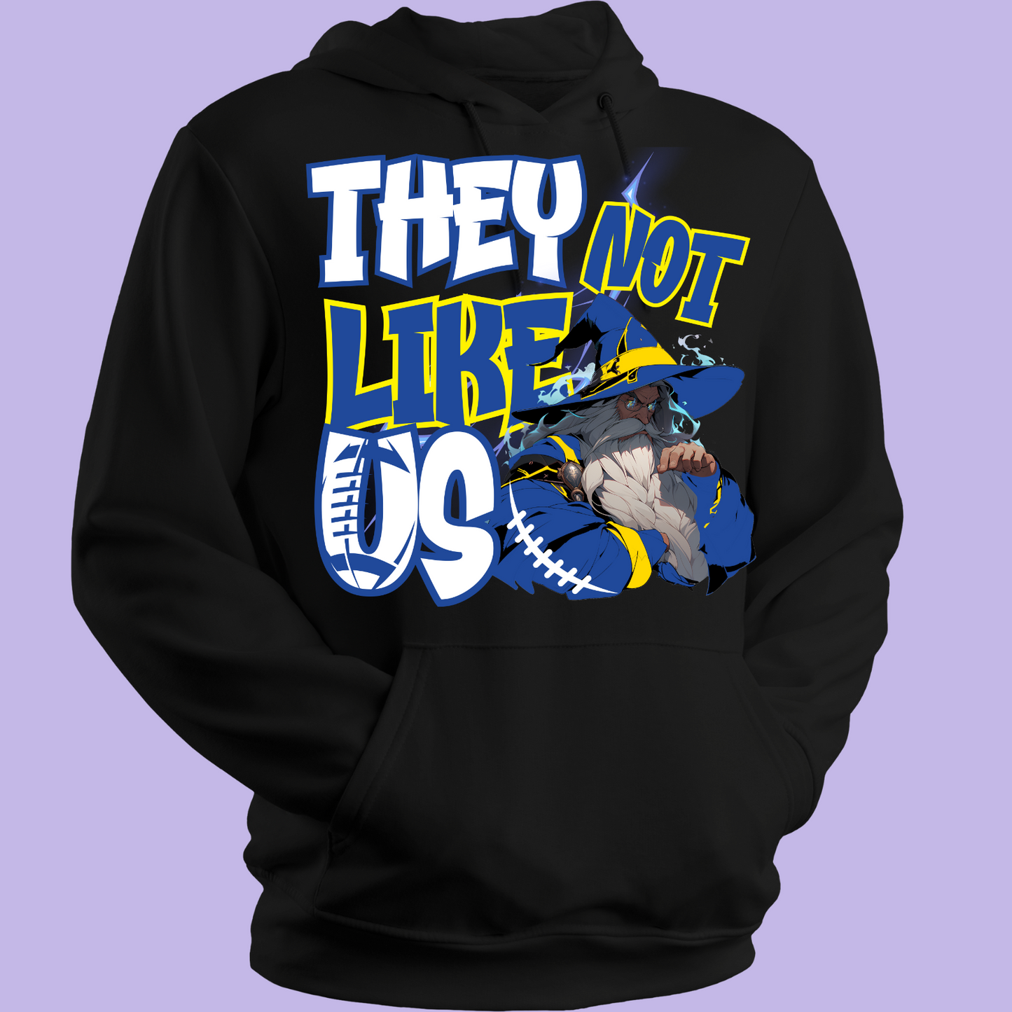 They not like us Adult Hoodie Football