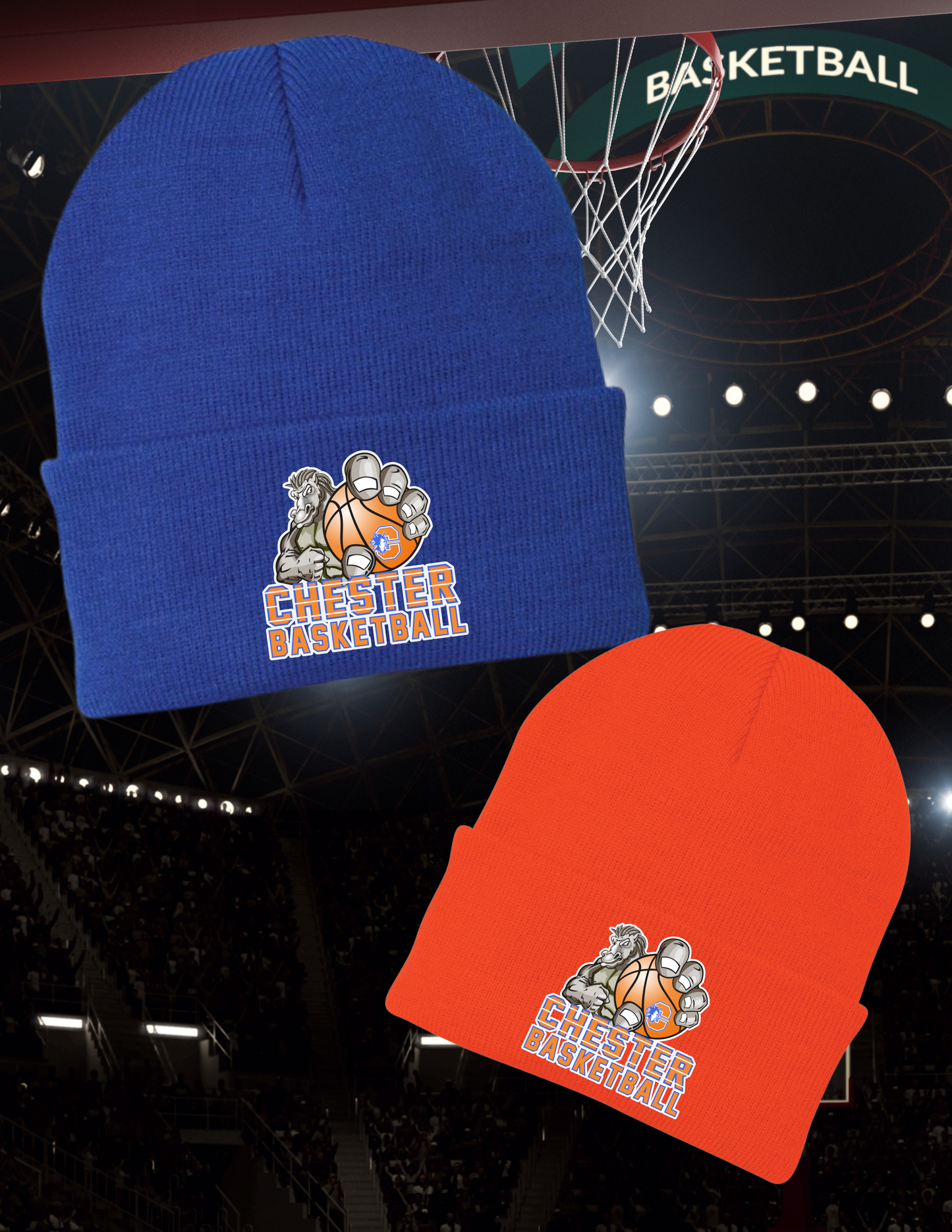 Chester Basketball CP90 Knit Cap