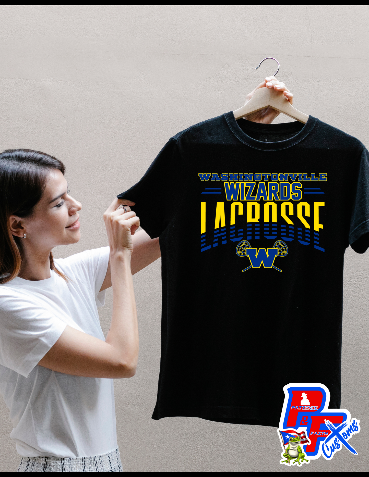Washingtonville Lacrosse Adult T-shirt
