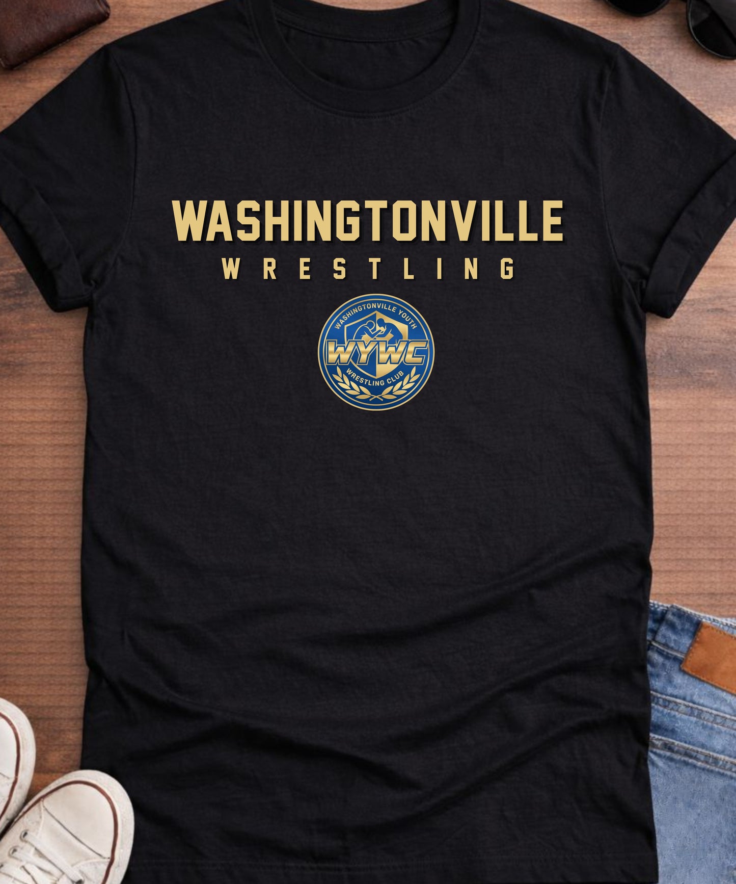 Washingtonville Wrestling V2 T-shirt youth