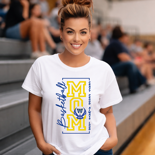 Basketball Mom Wizards T-shirt