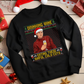 Drinking wine Ed Gein Ugly Sweater