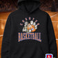 Chester Basketball Over Logo Hoodie Adult