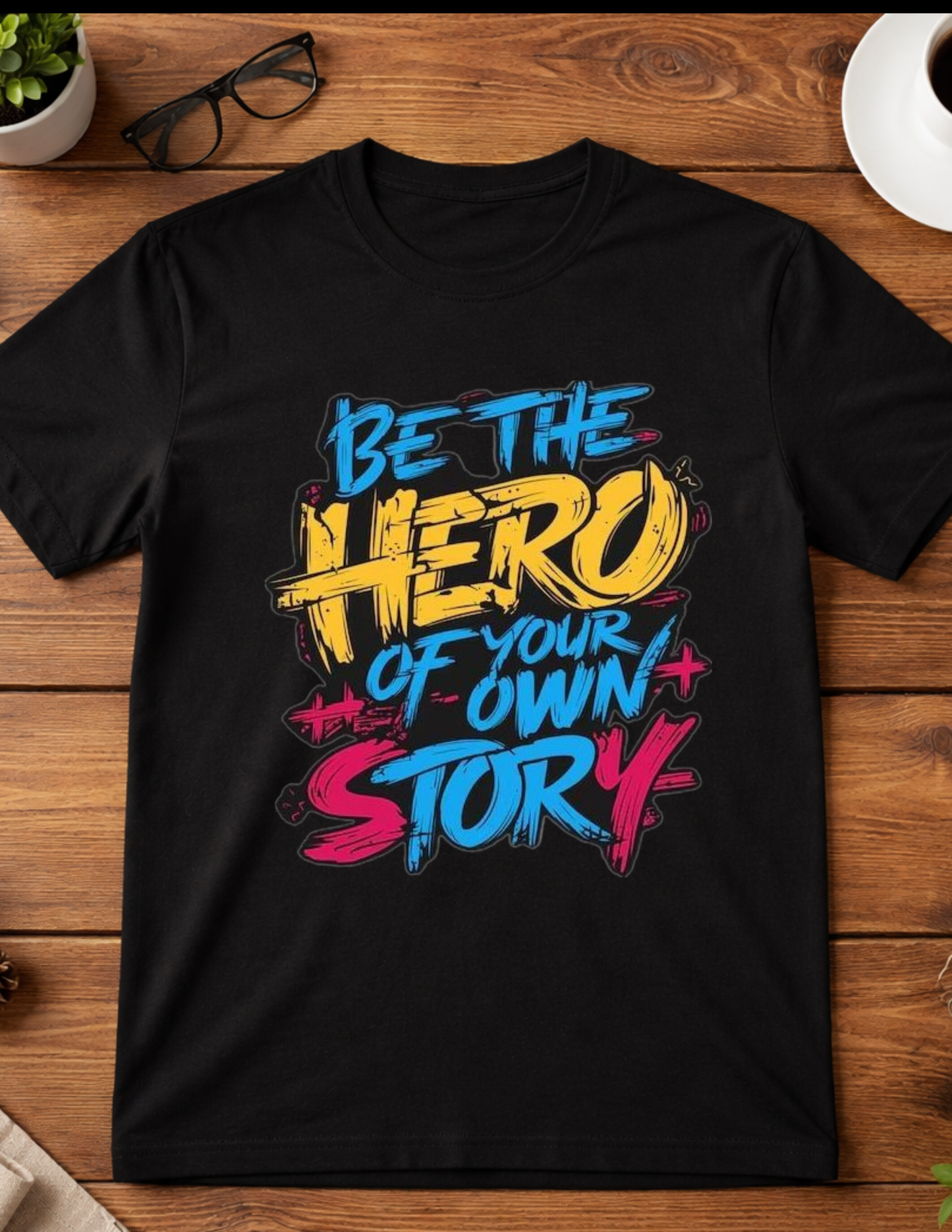 Be the Hero of your own story t-shirt youth  Blooming Groove Academy
