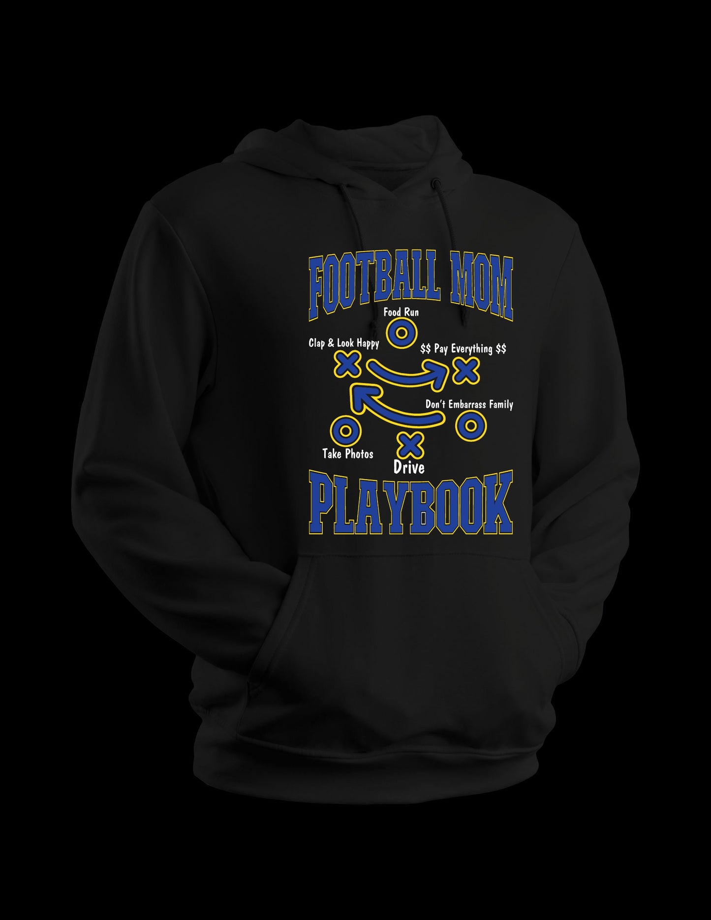 Wizard mom  playbook hoodie