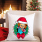 Custom Holiday decor pillow