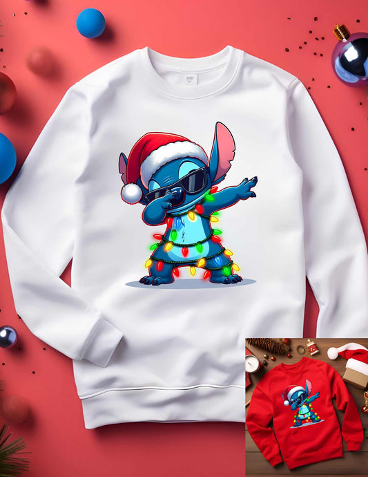 Stitch dab Sweatshirt Child