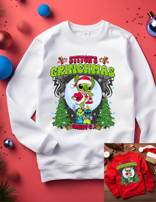 Stitches Grichmas Sweatshirt Child