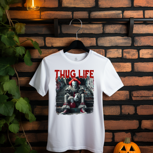 Thug Life Pennywise The Clown  t-shirt