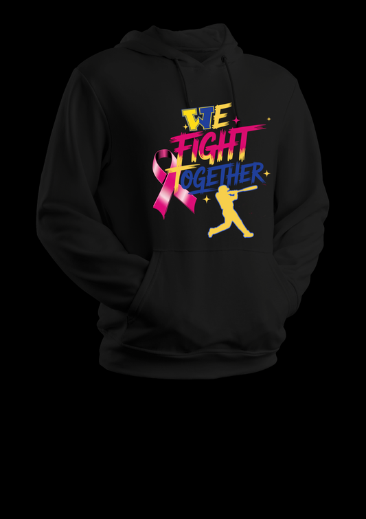 Wizards fight together Hoodie Breast cancer Baseball