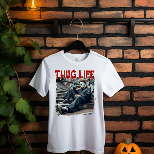 Thug Life Michael Myers  t-shirt