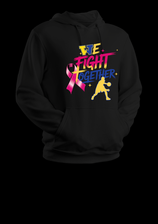 Wizards fight together Hoodie Breast cancer Basketball