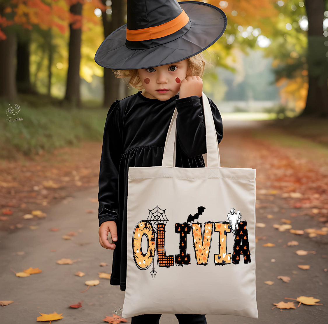 Halloween trick or treat custom bags