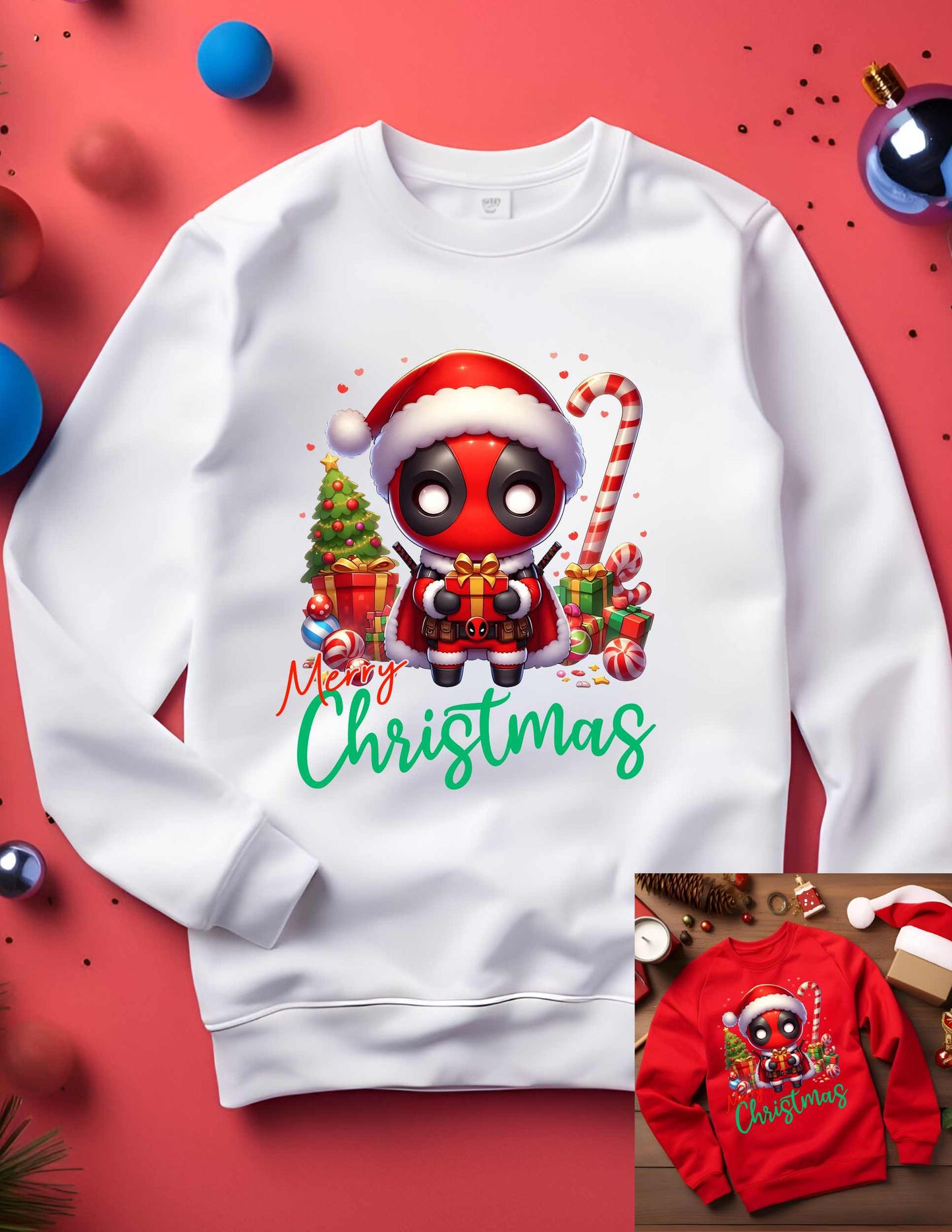 A Deadpool Christmas  Sweatshirt Child