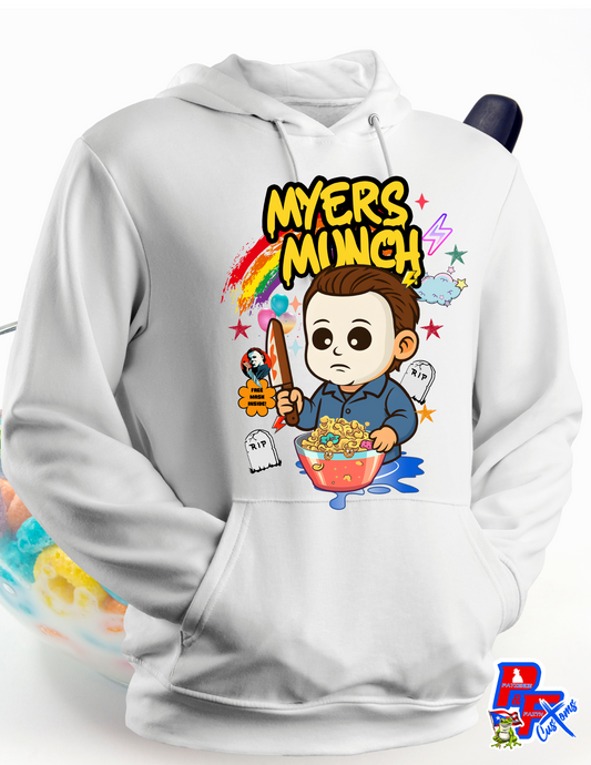 MIchael Myers nightmare theme cereal killer hoodie