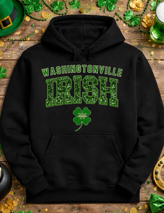 Washingtonville Irish St. Patrick's day hoodie youth