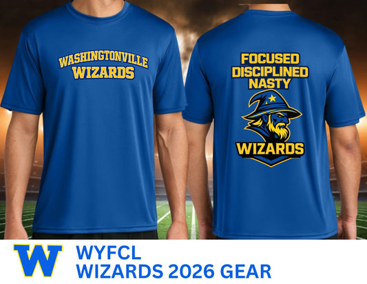 WYFCL 2026 YOUTH PERFORMANCE SHORTSLEEVE