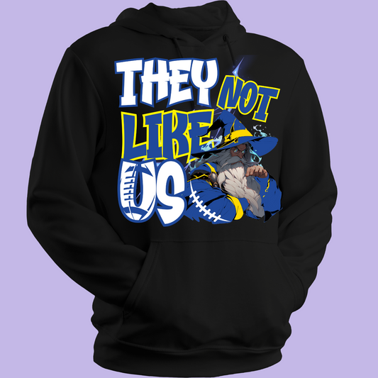 They not like us  Adult Hoodie Football