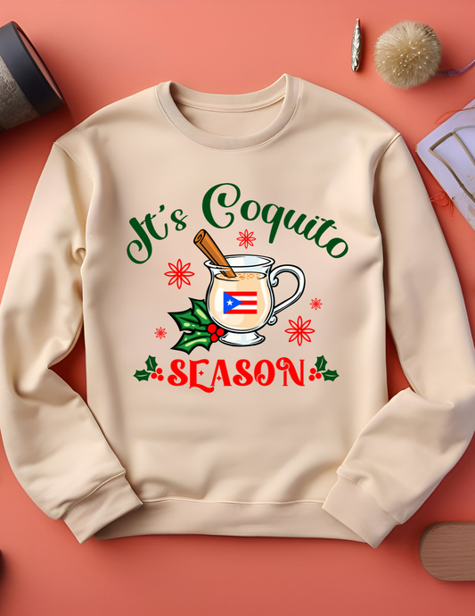 Coquito Season sweatshirt