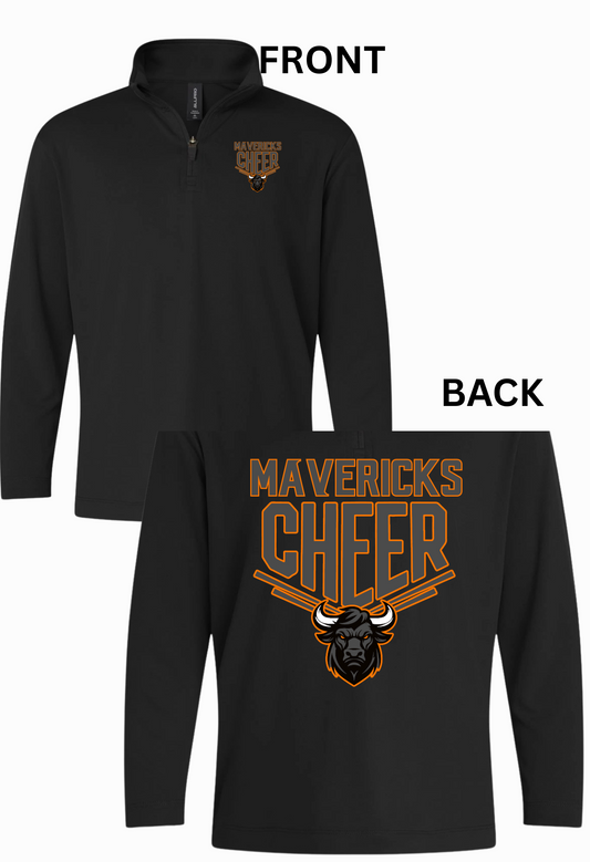 Mavericks Cheer 1/4-Zip Pullover adult