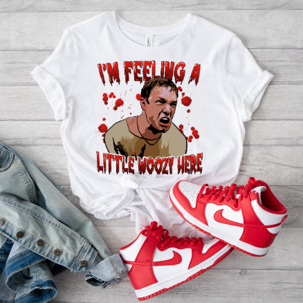 feeling kinda woozy  Scream T-shirt Halloween