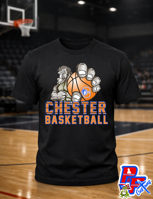 Chester Basketball Grip T-shirt Adult