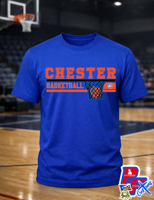 Chester Basketball T-shirt adult