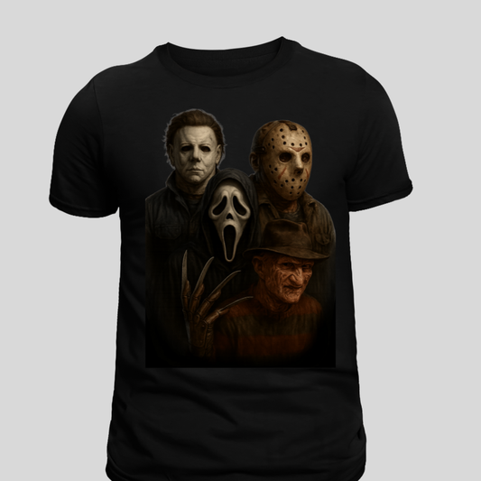 Horror Legends portrait t-shirt