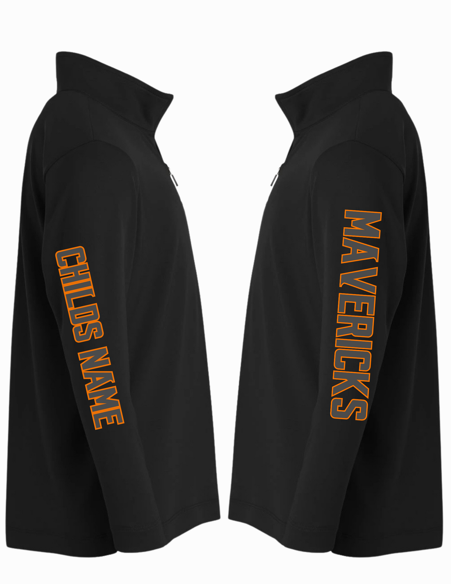 Mavericks Cheer 1/4-Zip Pullover youth size