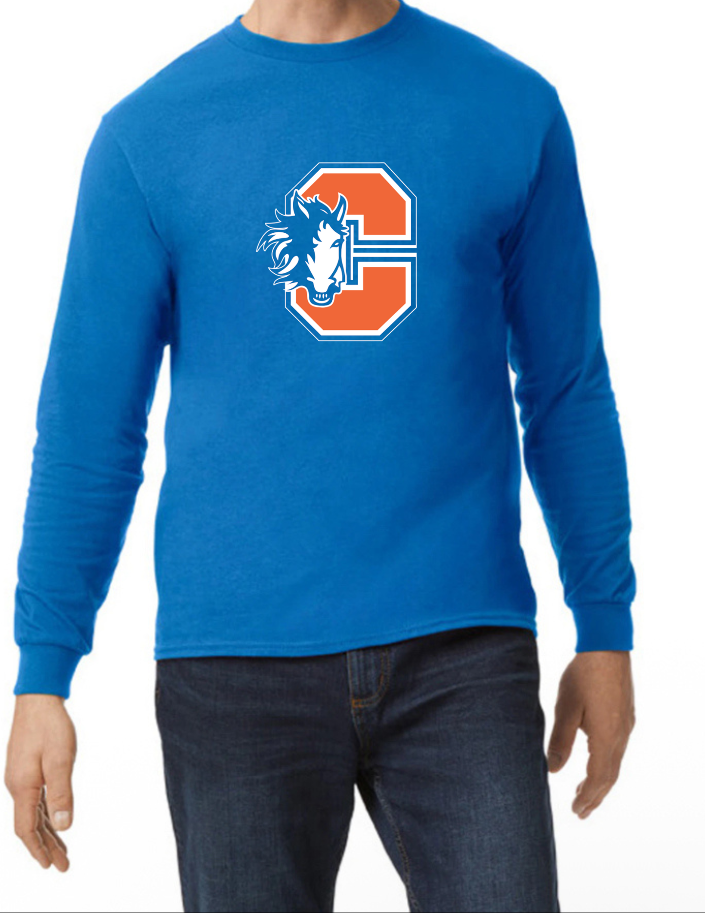 Chester Elementary Blue Long sleeve t-shirt