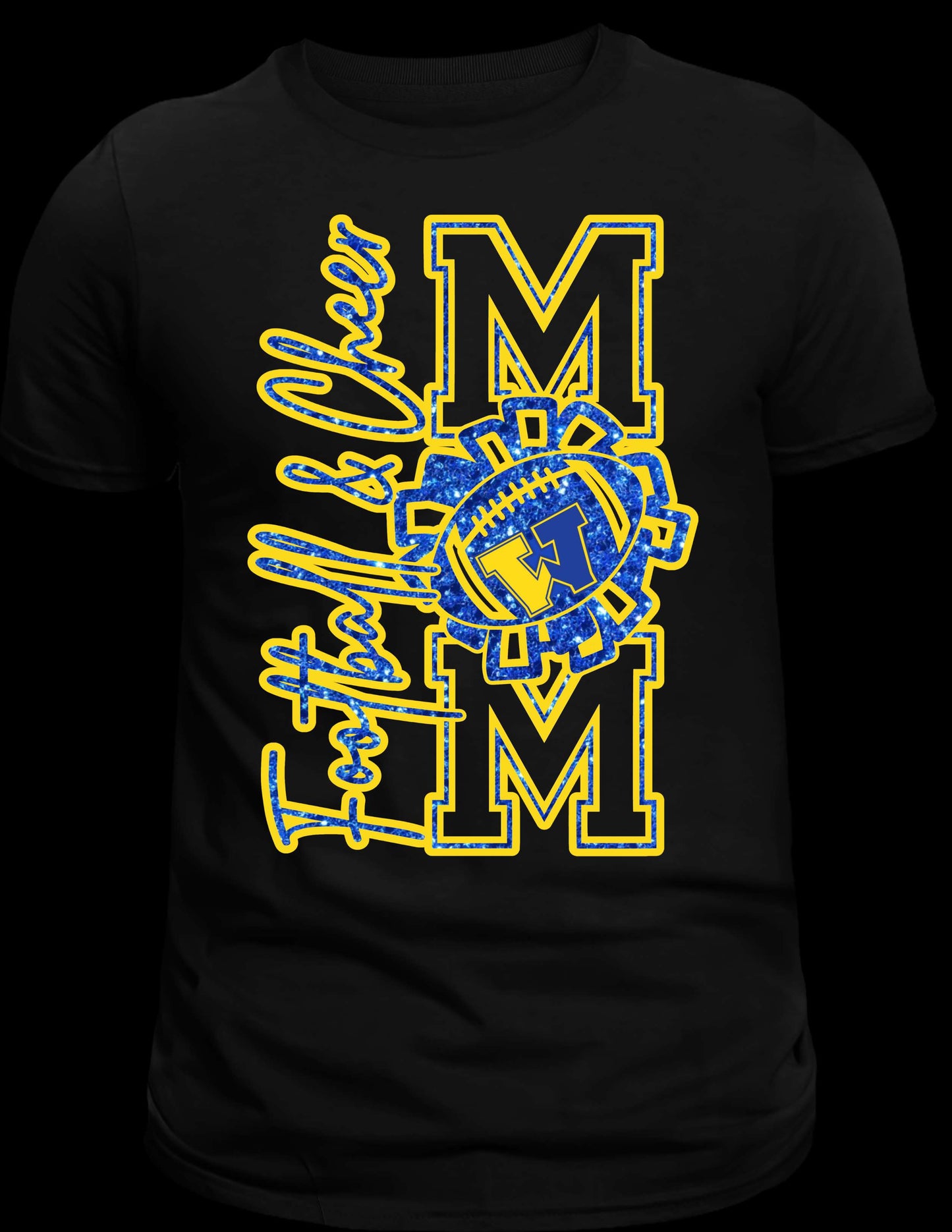 Wizards Football cheer Mom T-shirt