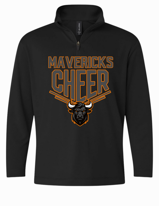 Mavericks Cheer 1/4-Zip Pullover youth size