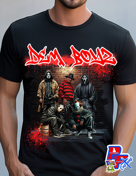Dem Boyz Horror theme t-shirt